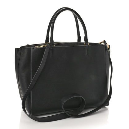 Louis Vuitton Calfskin Lockmeto Black 2 of 8