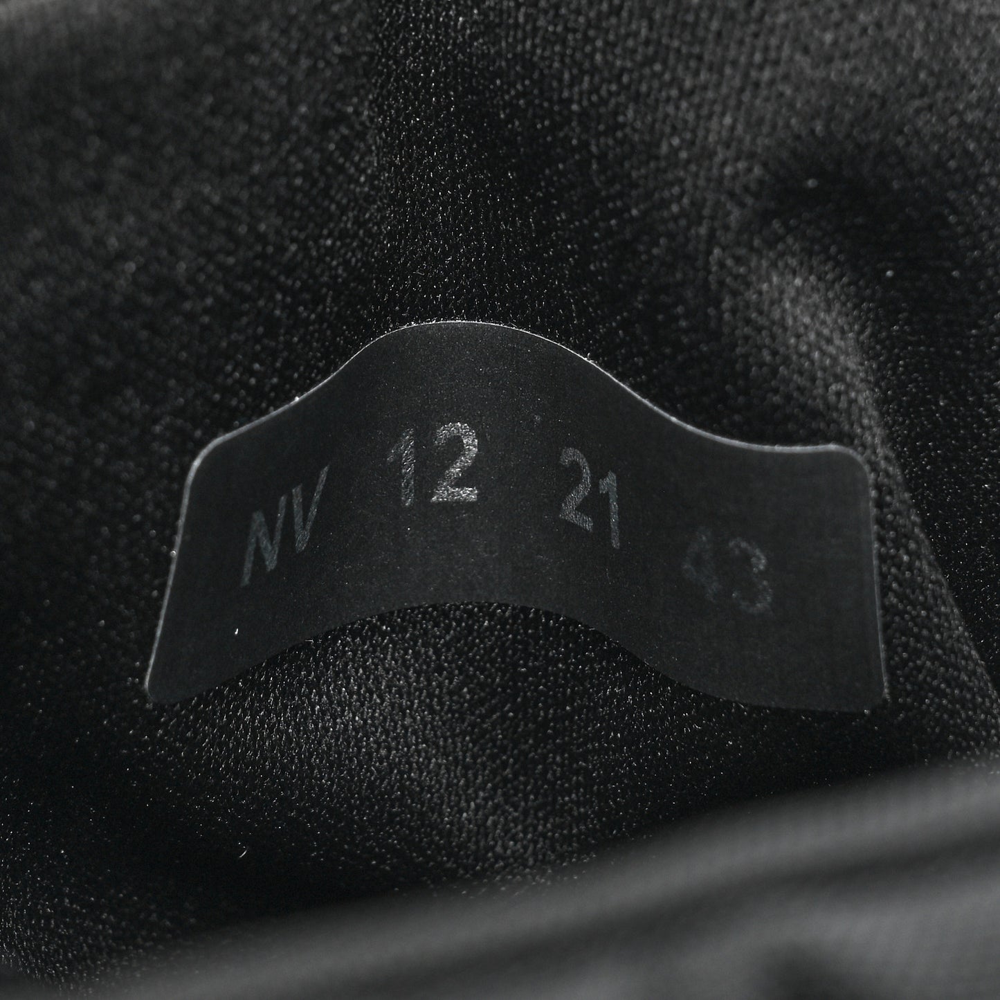 Nylon Oblique Mens Snow Ankle Boot 43 Black