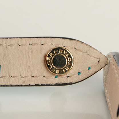 Bulgari Calfskin Serpenti Forever Multi-coiled Bracelet M Aquarelle Turquoise 13 of 13