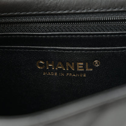 Chanel Aged Calfskin Quilted 2.55 Reissue Mini Flap Black 6 of 11
