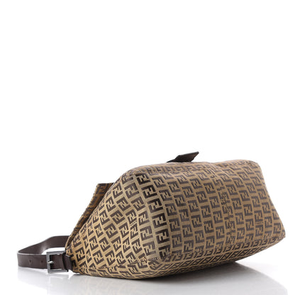Fendi Zucchino Mama Baguette Dark Brown 4 of 10