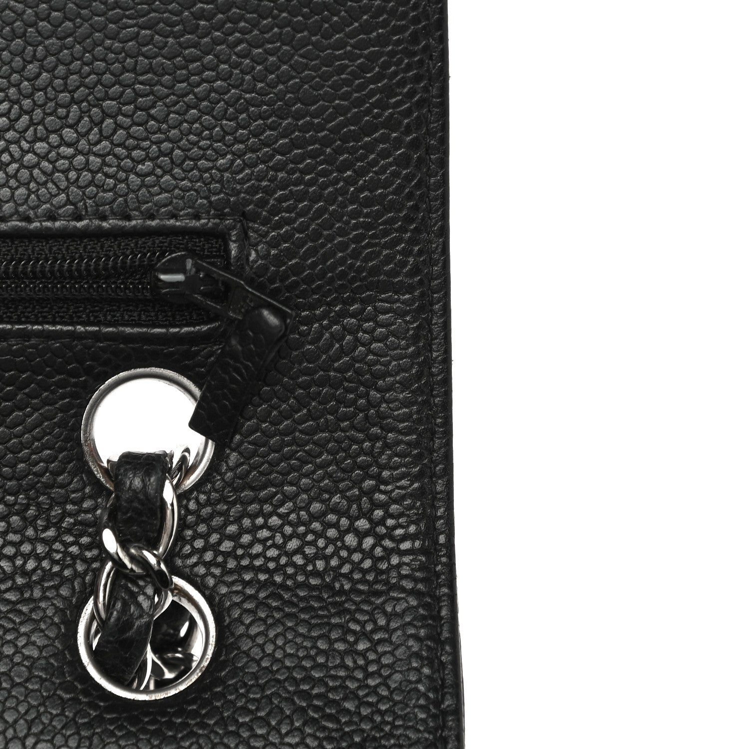 Chanel Caviar Quilted Medium Double Flap Black 18 of 21