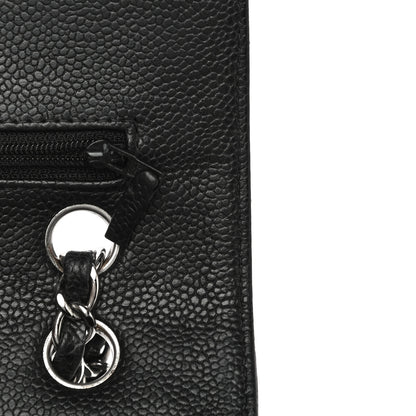 Chanel Caviar Quilted Medium Double Flap Black 18 of 21