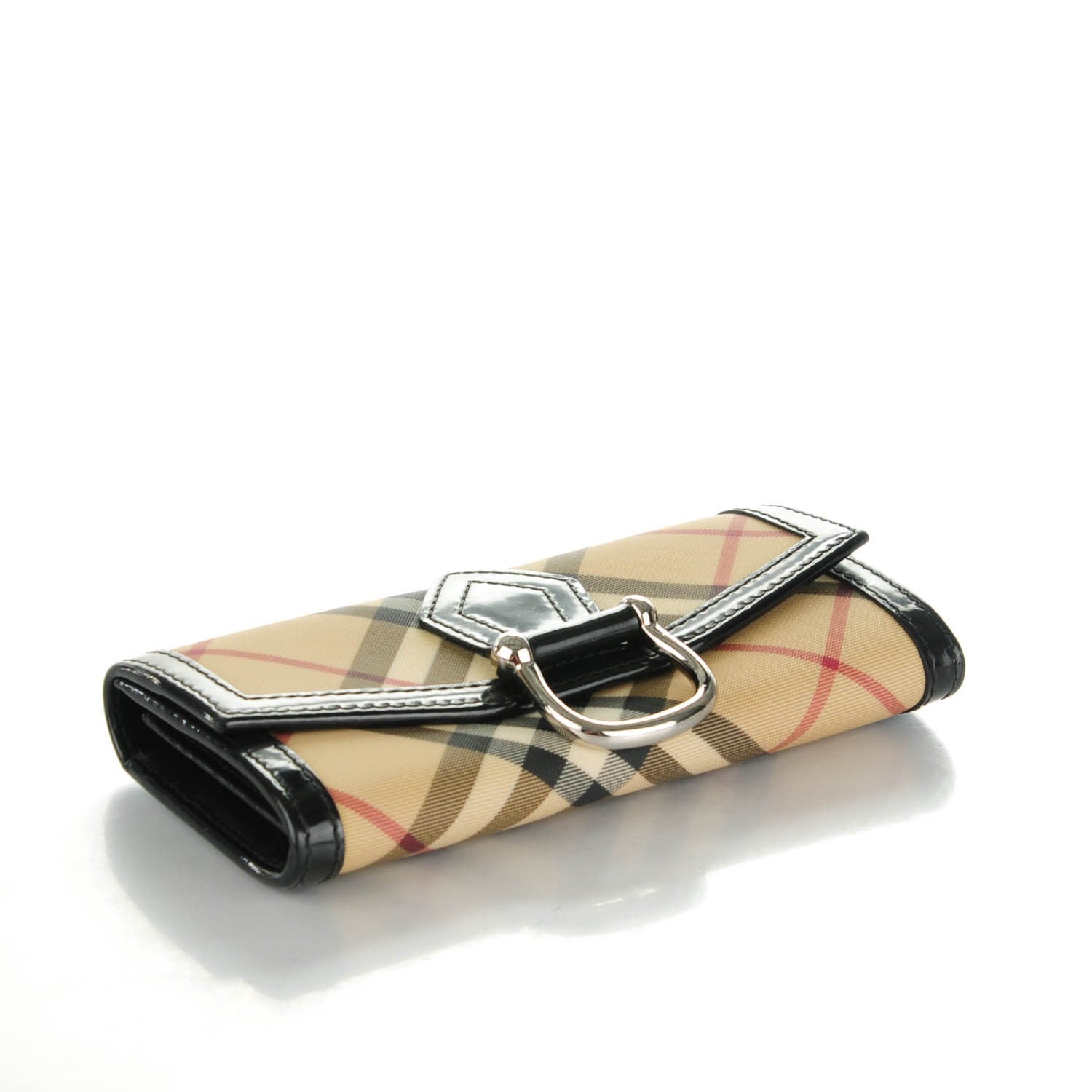 Burberry Nova Check Continental Wallet Black 4 of 8