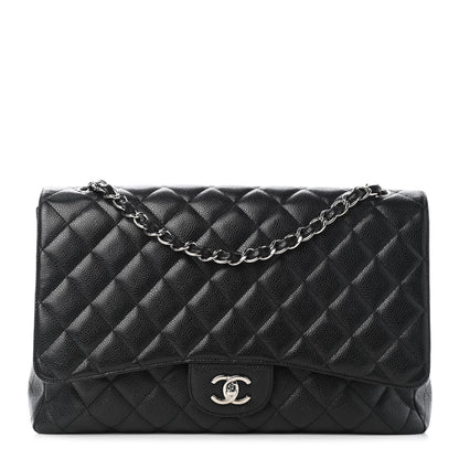 Chanel Caviar Quilted Maxi Single Flap Black 1 of 5