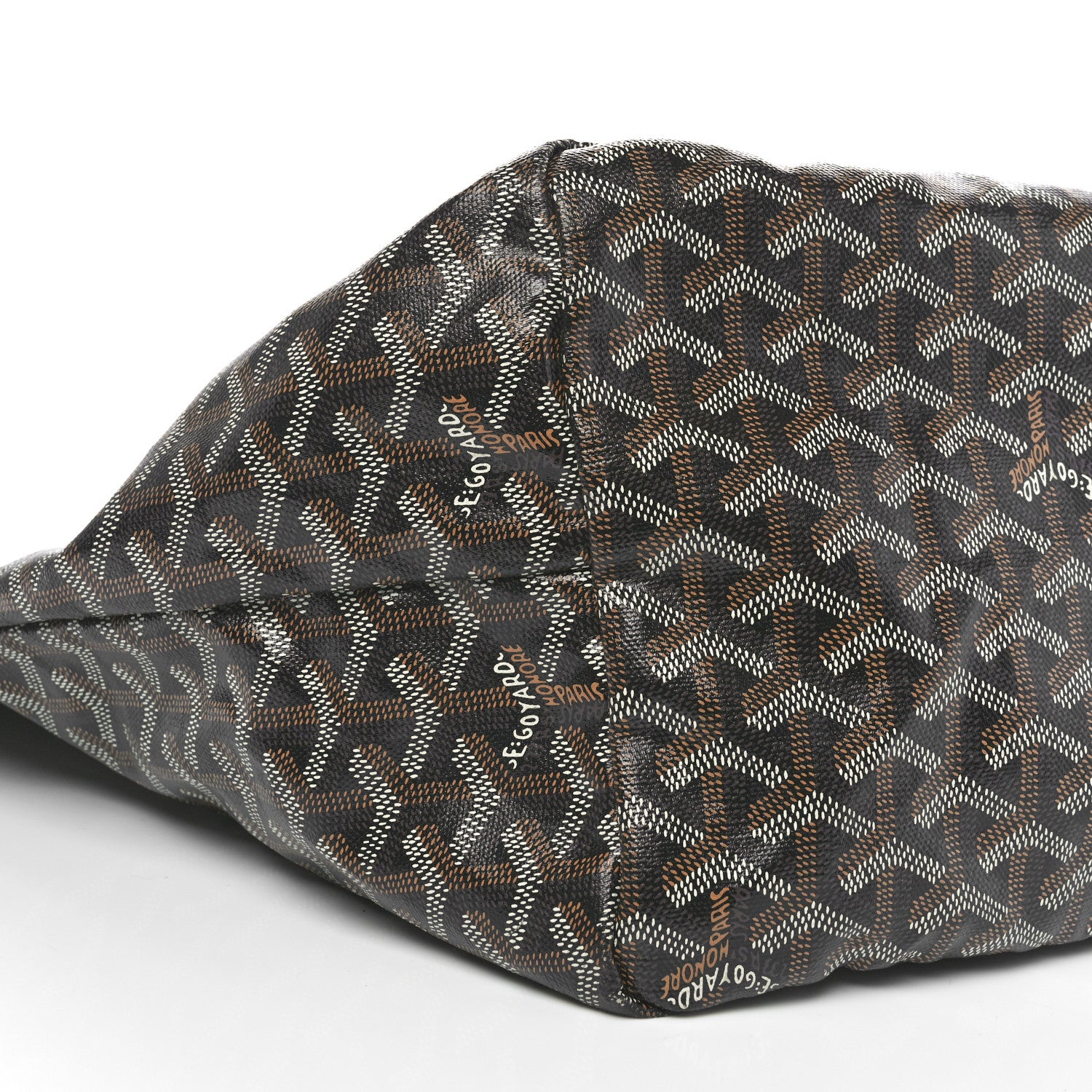 Goyard Goyardine Saint Louis GM Black Gold 9 of 10