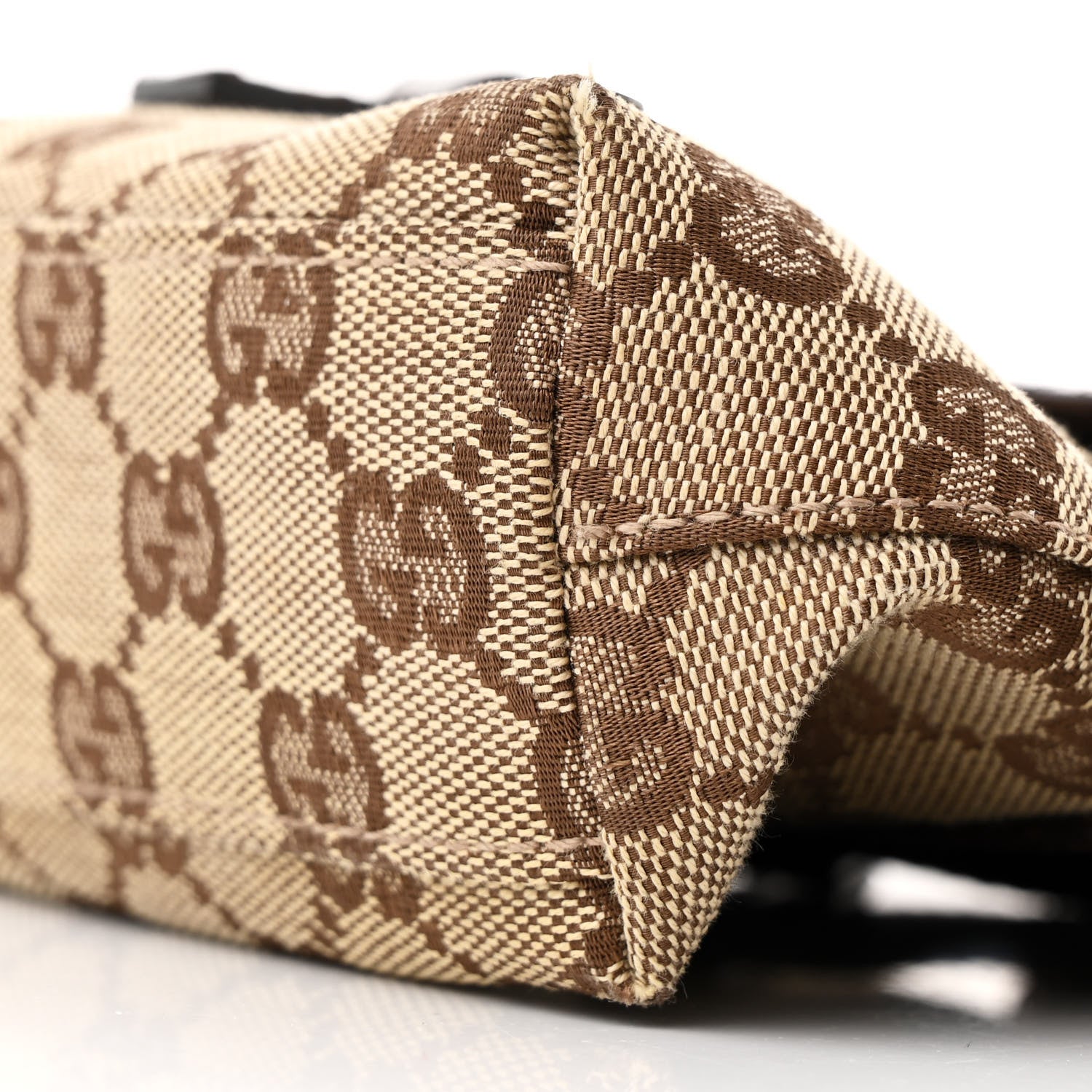 Gucci GG Monogram Flight Belt Bag Dark Brown 10 of 13