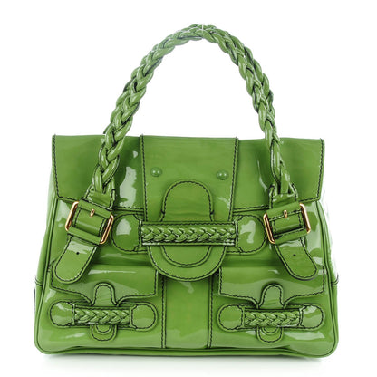 Valentino Garavani Patent Histoire Green 1 of 8