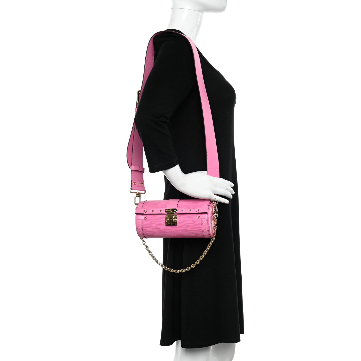 Louis Vuitton Epi Papillon Trunk Rose 2 of 9