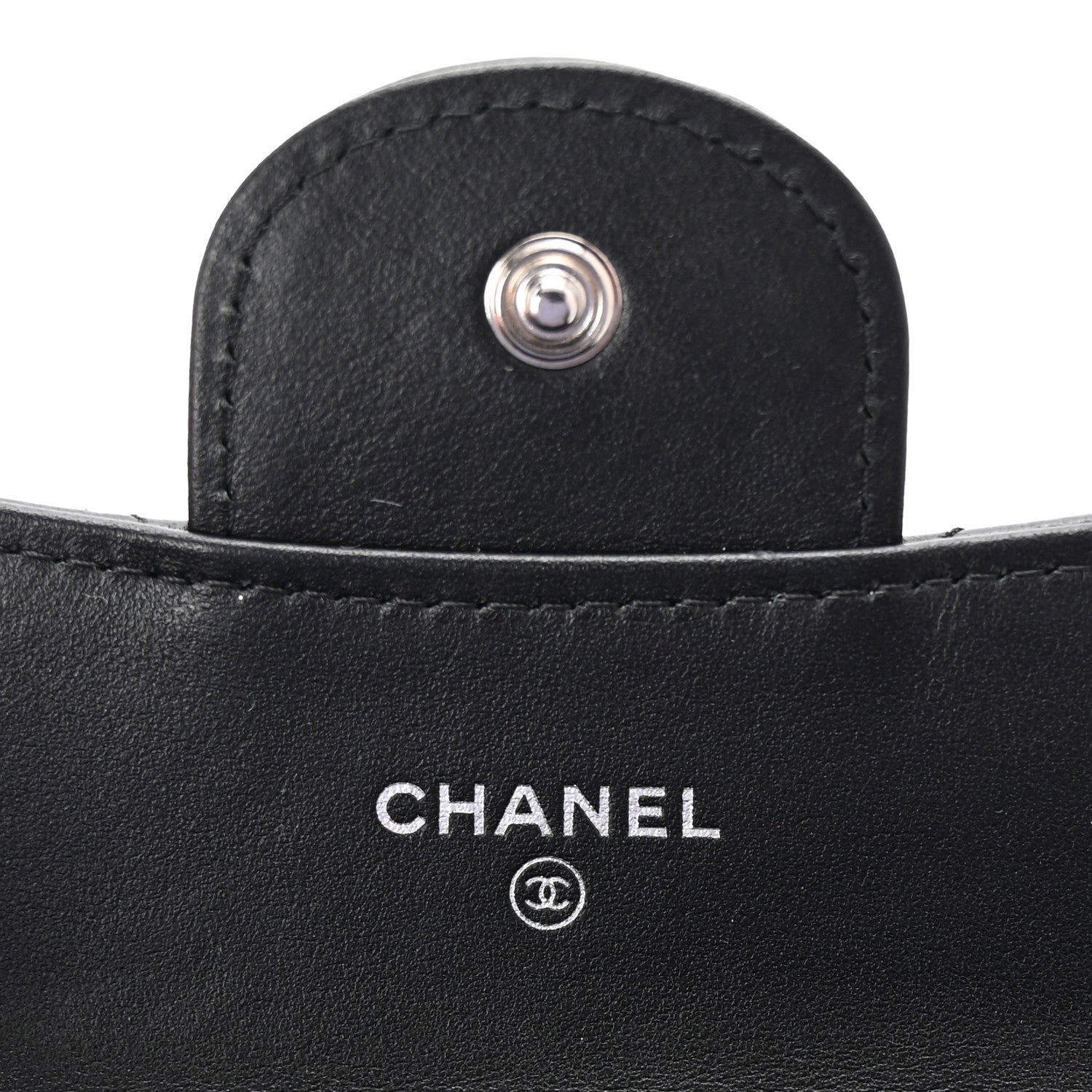 Chanel Aged Calfskin Quilted Reissue Flap Card Holder Wallet So Black 6 of 9