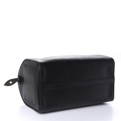 Louis Vuitton Epi Speedy 35 Black 4 of 11