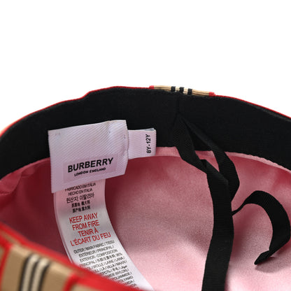 Burberry Wool Kids Beret 8-12Y Black 8 of 8