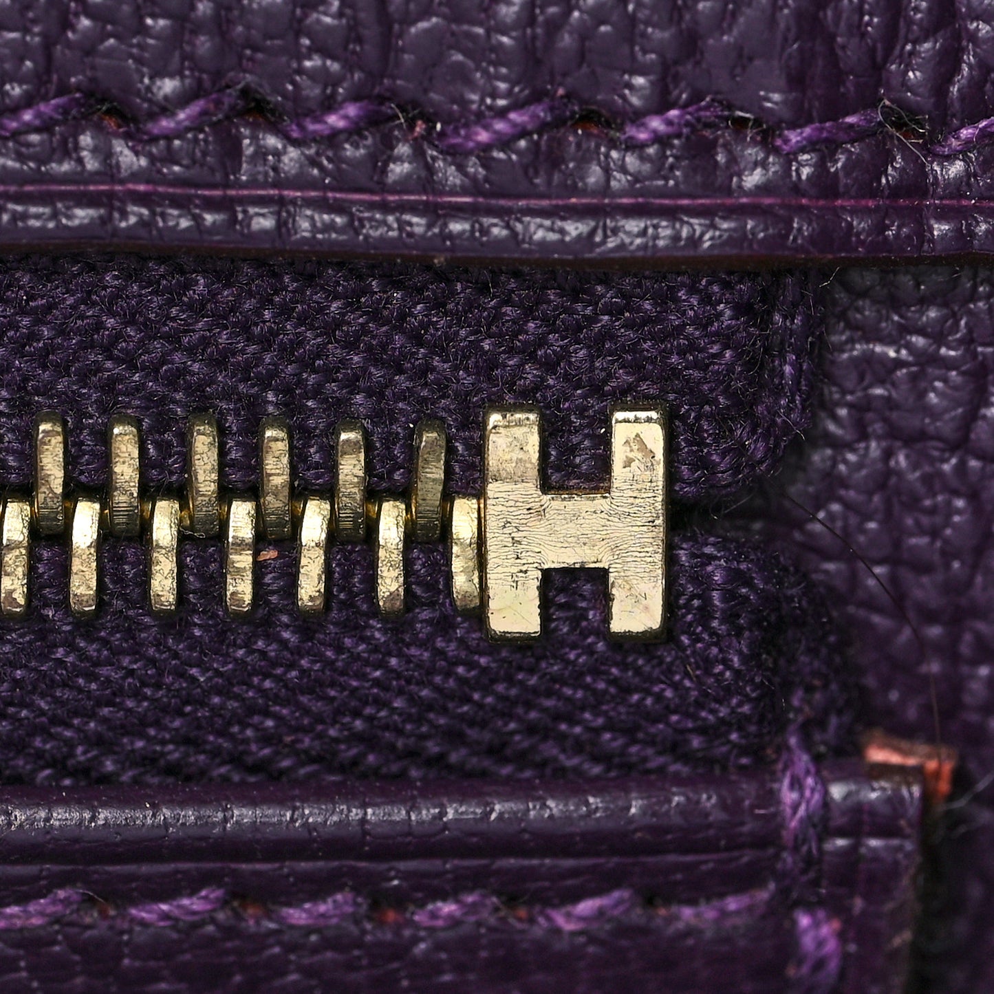 Togo Birkin 35 Raisin
