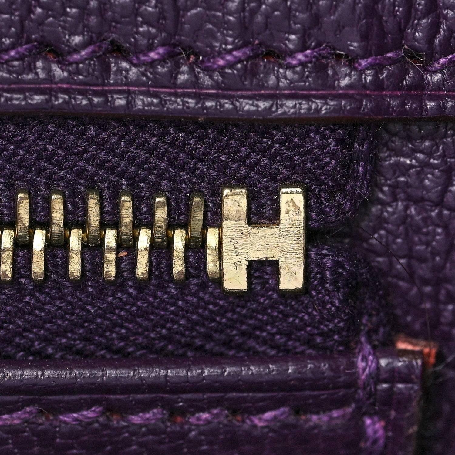 Hermes Togo Birkin 35 Raisin 24 of 37