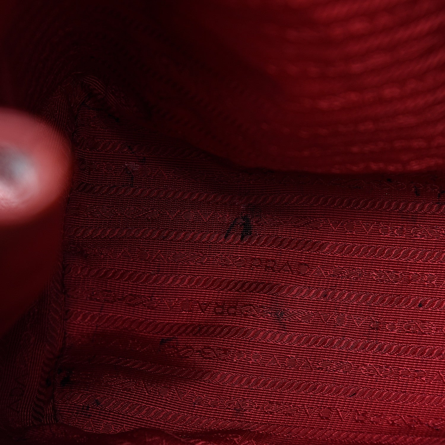 Prada Vitello Daino Hobo Red 8 of 16