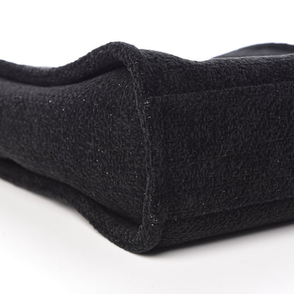 Chanel Lurex Boucle Mini Deauville Tote Black 9 of 10