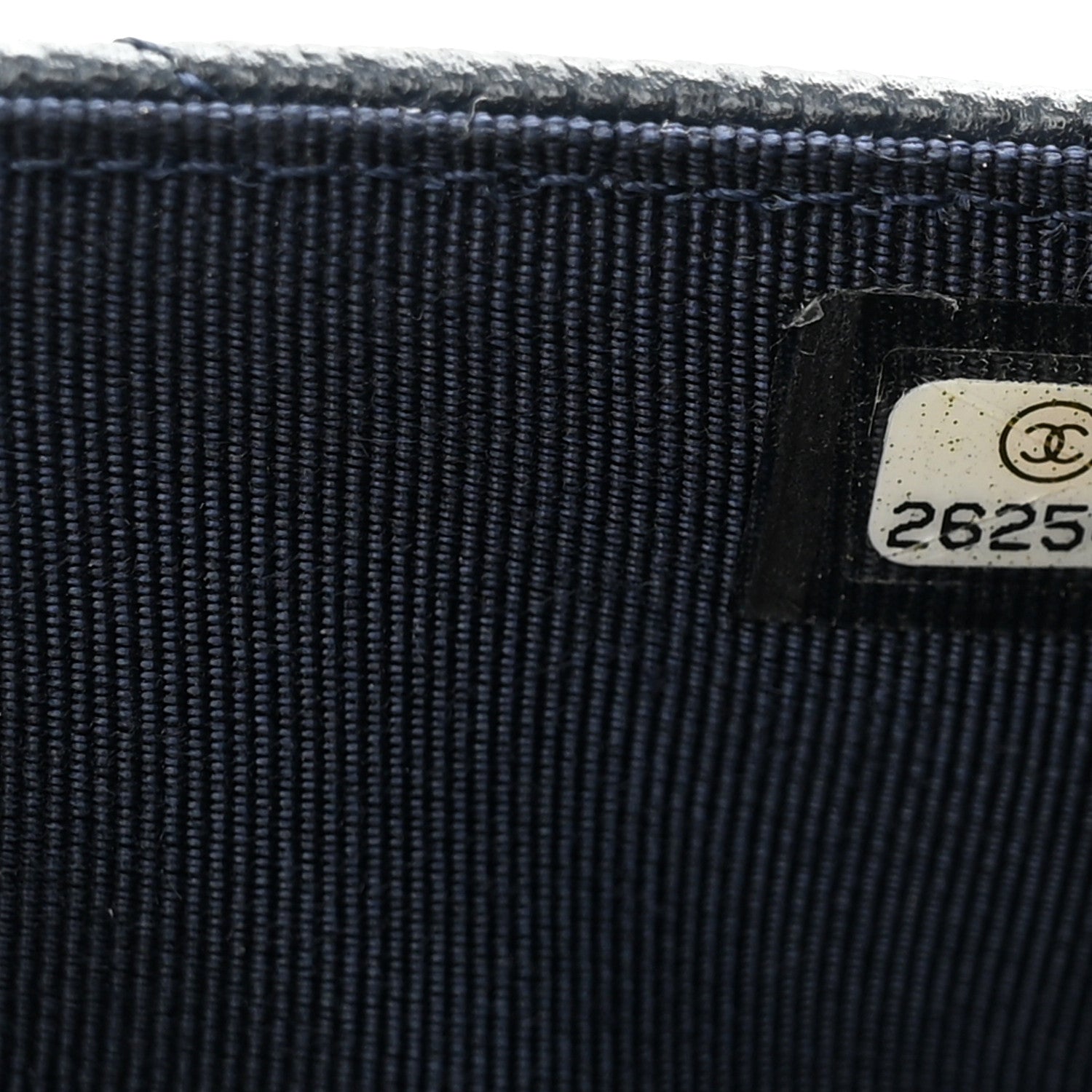 Chanel Caviar Quilted Wallet on Chain WOC Navy Blue 8 of 12