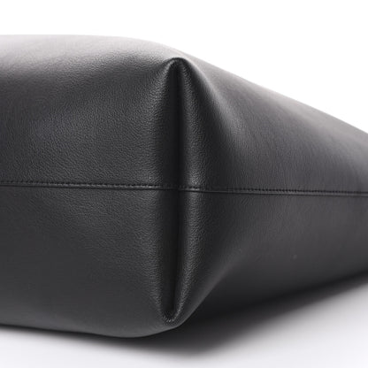 Saint Laurent Calfskin Large Shopping Tote Black 10 of 17