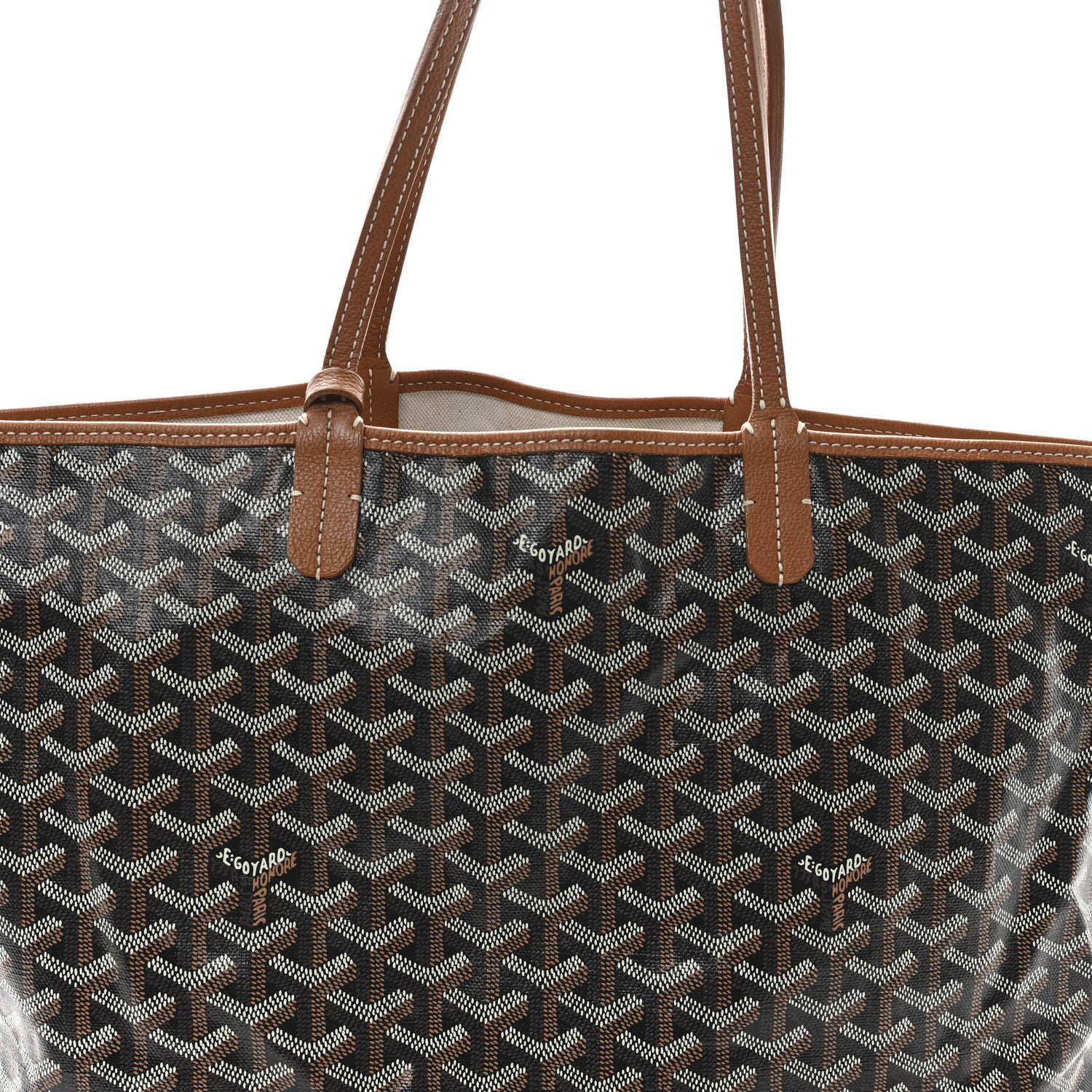 Goyard Goyardine Saint Louis PM Black Gold 9 of 13