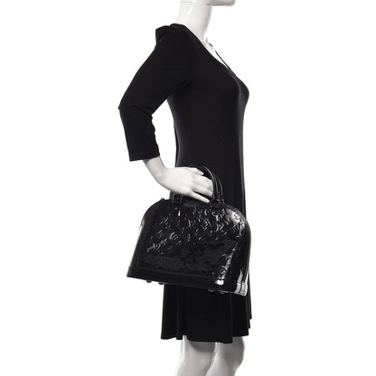 Louis Vuitton Vernis Alma PM Noir Magnetique 2 of 11
