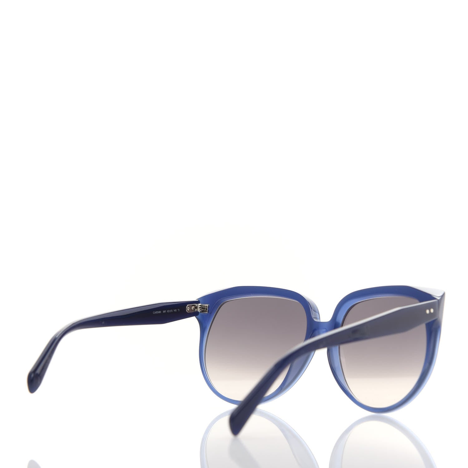 Celine Acetate Oversized Sunglasses CL400481 Blue 4 of 6