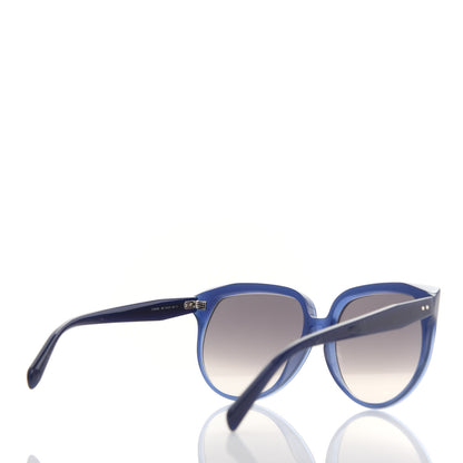 Celine Acetate Oversized Sunglasses CL400481 Blue 4 of 6