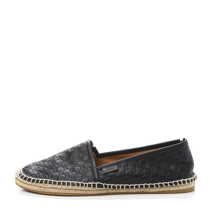 Gucci Microguccissima Signature Espadrilles 39 Black 1 of 9