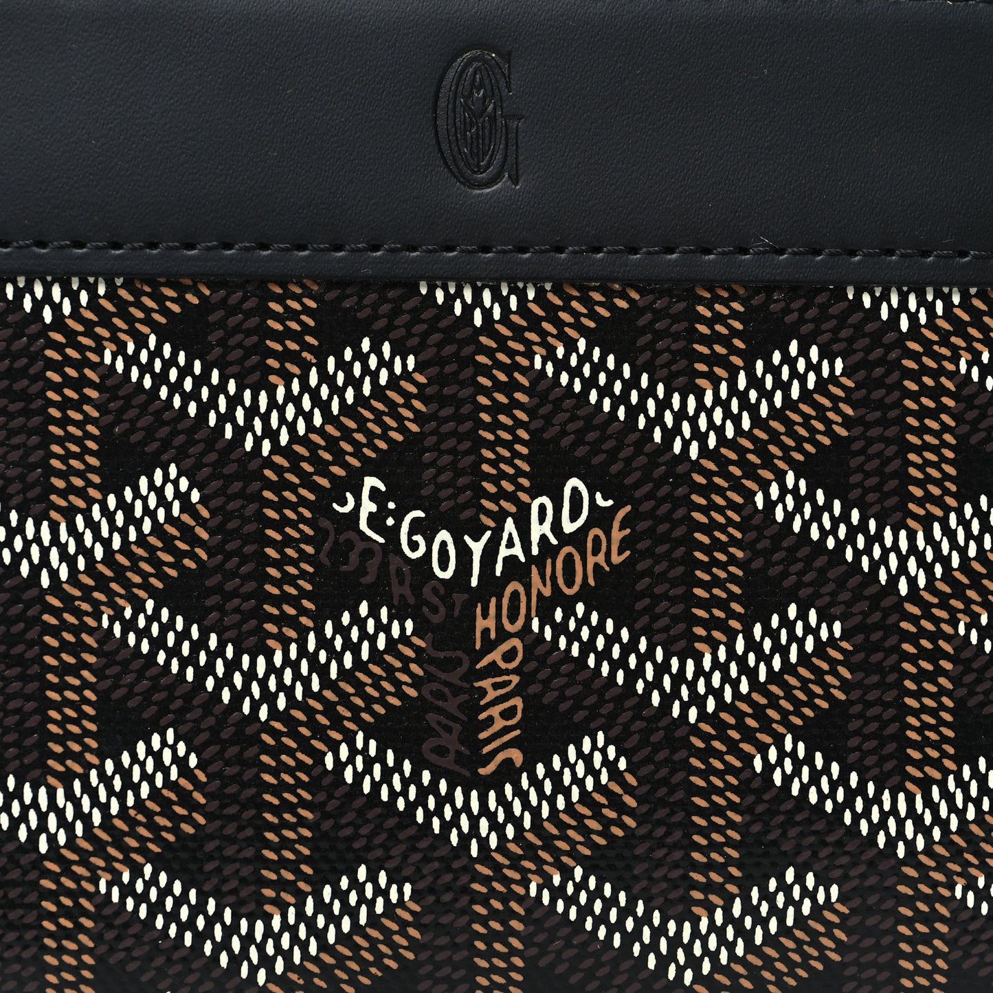 Goyardine Matignon PM Wallet Black