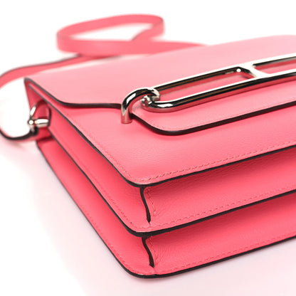 Hermes Evercolor Sac Roulis 23 Rose Azalee 8 of 10