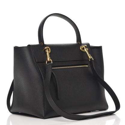 Celine Grained Calfskin Mini Belt Bag Black 4 of 8