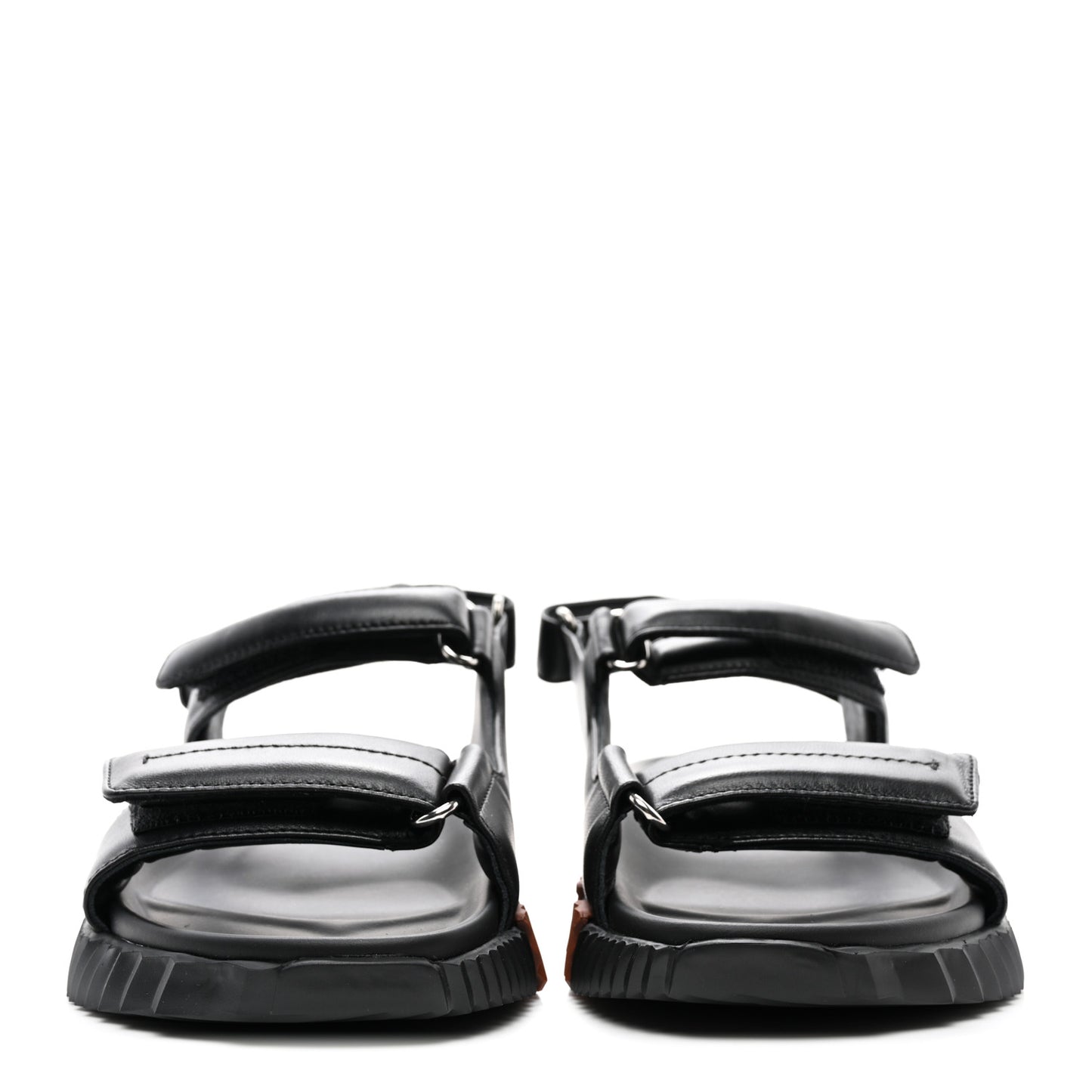 Nappa Junior Sandals 38 Black