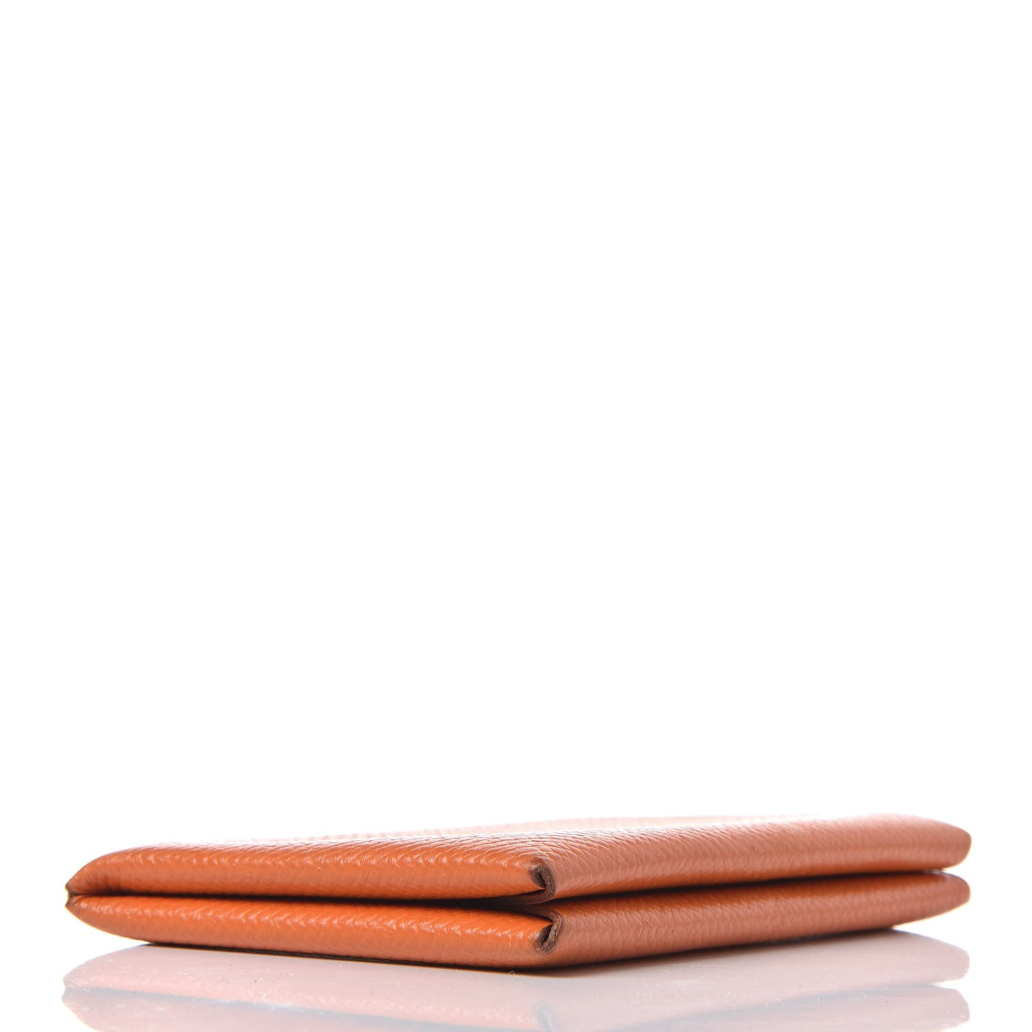 Hermes Epsom Calvi Card Case Orange 4 of 11