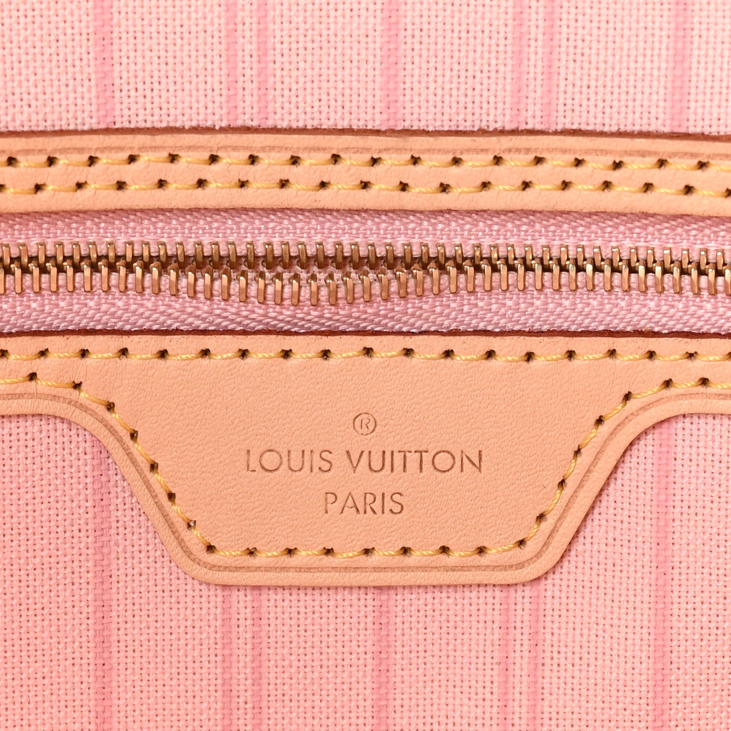 Louis Vuitton Damier Azur Neo Neverfull MM Rose Ballerine 6 of 9