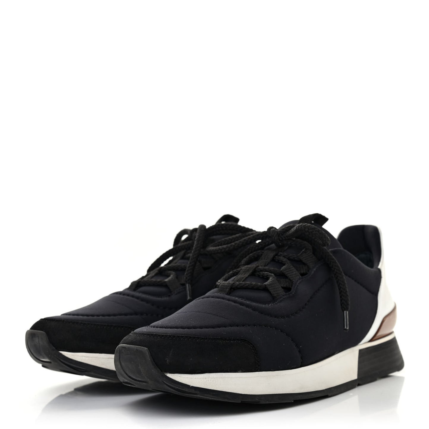 Technical Canvas Sneakers 39 Black White