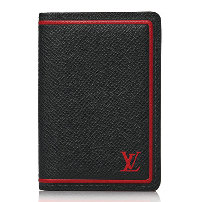 Louis Vuitton Taiga Pocket Organizer Blue Marine 1 of 7
