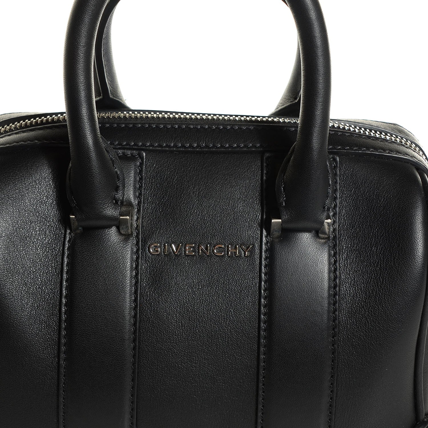 Givenchy Calfskin Micro Lucrezia Satchel Black 6 of 9