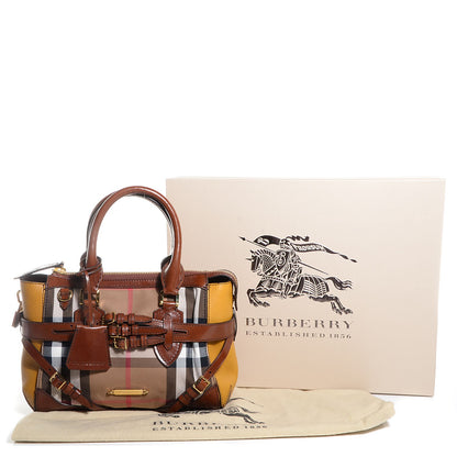 Burberry House Check Small Gladstone Gold Freesia 5 of 14
