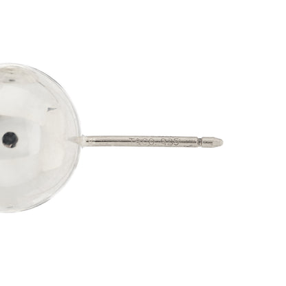 Tiffany Sterling Silver 10mm HardWear Ball Earrings 4 of 4