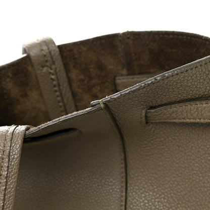 Celine Soft Grained Calfskin Small Belt Cabas Phantom Taupe 15 of 16