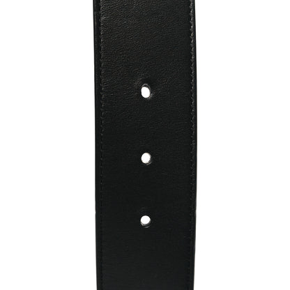Gucci Calfskin Crystal Double G 40mm Belt 85 34 Black 5 of 5