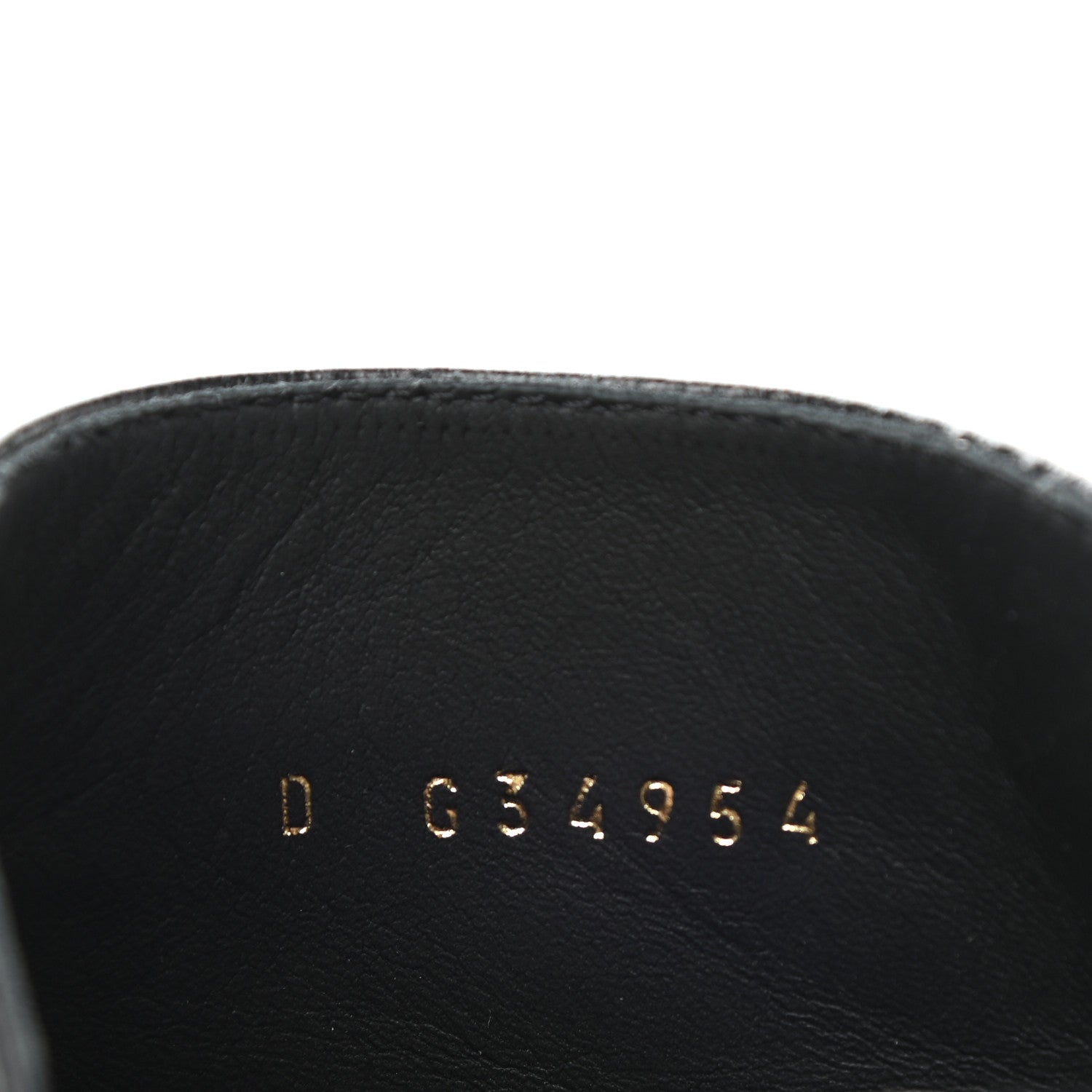 Chanel Crumpled Lambskin Shiny Calfskin Lace Up Combat Boots 36 Black 8 of 10