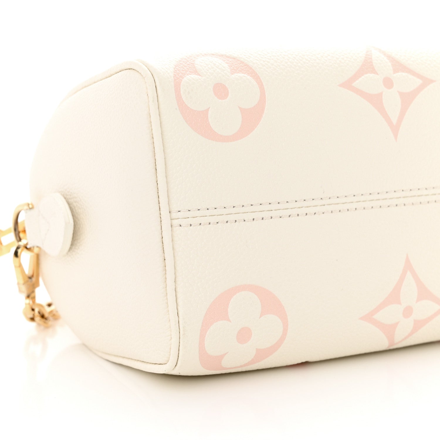 Louis Vuitton Empreinte Monogram Giant Speedy Bandouliere 20 Latte Chamallow 9 of 13