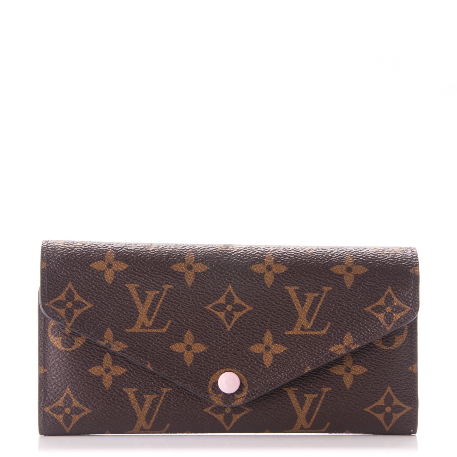 Louis Vuitton Monogram Josephine Wallet Rose Ballerine 1 of 7