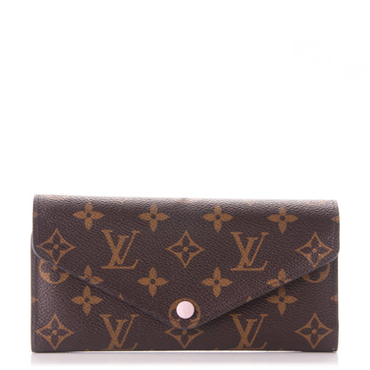Louis Vuitton Monogram Josephine Wallet Rose Ballerine 1 of 7