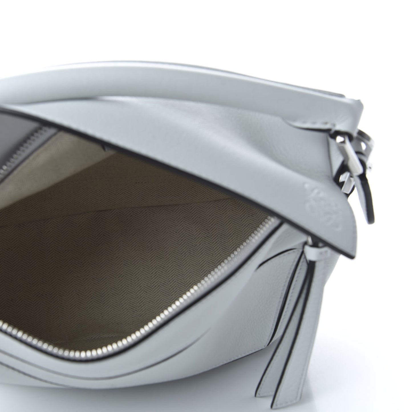 Calfskin Small Puzzle Bag Kaolin