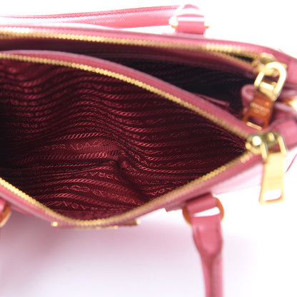 Prada Saffiano Mini Galleria Double Zip Tote Tamaris 7 of 20