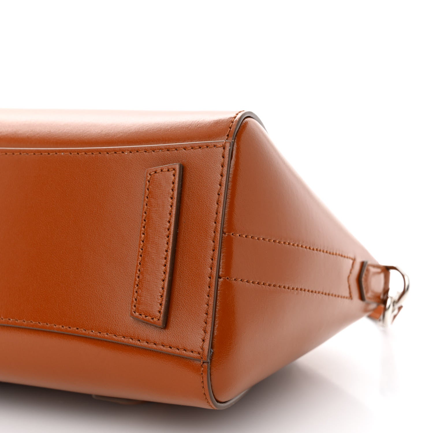 Givenchy Box Calfskin Mini Lock Antigona Shoulder Bag Beige Chestnut 10 of 11