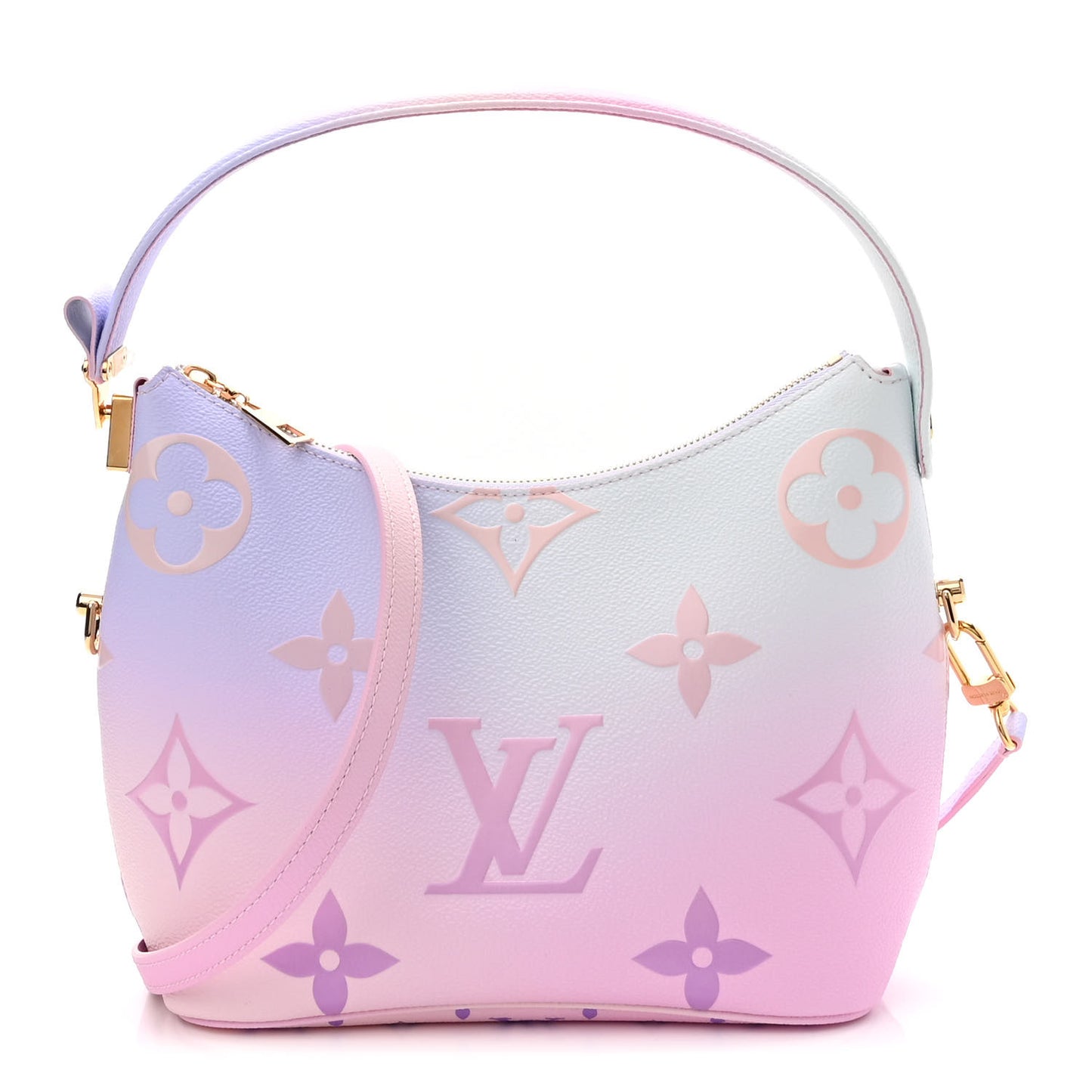Monogram Giant Spring In The City Marshmallow Hobo PM Sunrise Pastel