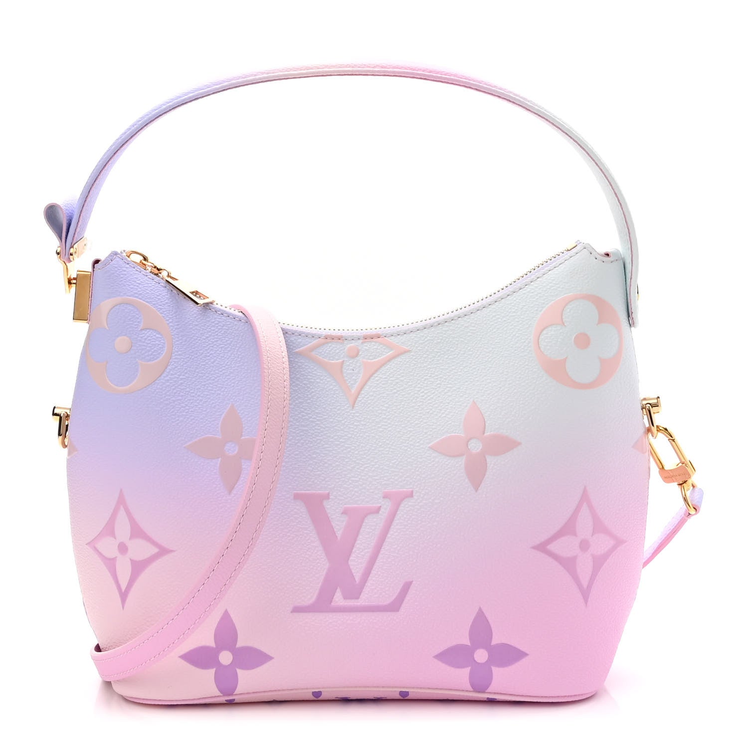 Louis Vuitton Monogram Giant Spring In The City Marshmallow Hobo PM Sunrise Pastel 1 of 10