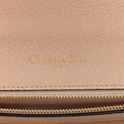 Christian Dior Grained Calfskin Medium Diorama Flap Bag Nude 6 of 9